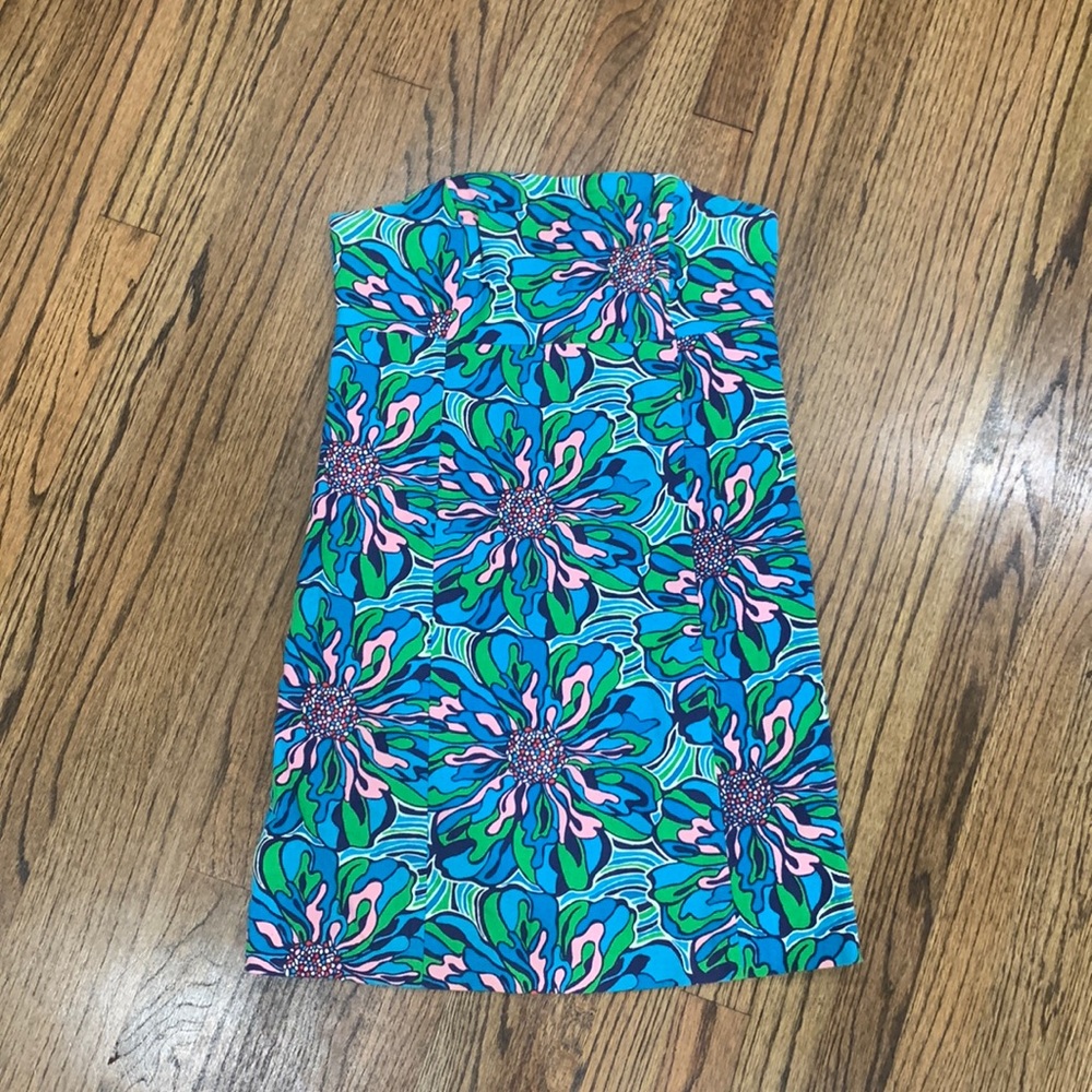 Lilly Pulitzer Strapless Shift Dress